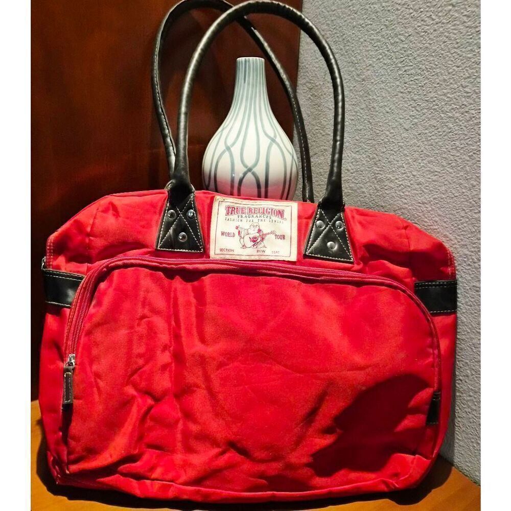 True Religion duffle bag